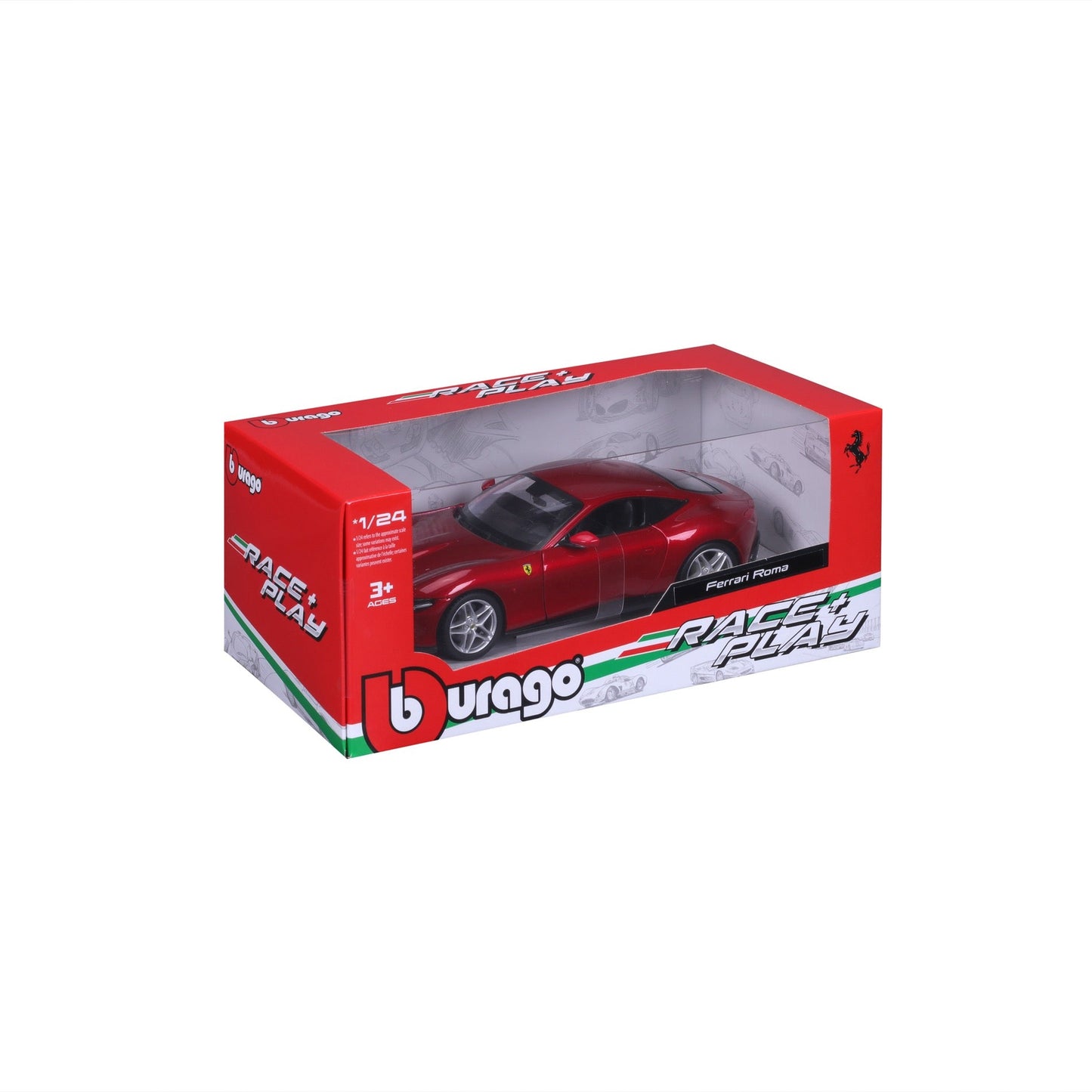 Bburago Ferrari Roma 1:24 Red