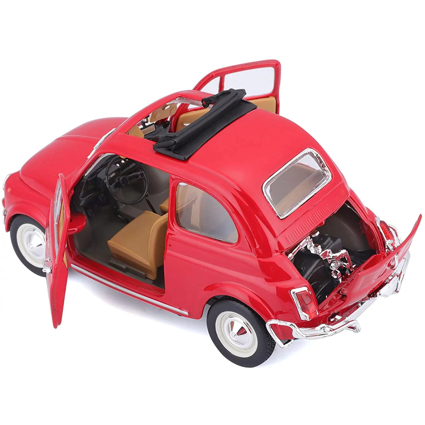 BBURAGO Fiat 500L Diecast Car 1:24 Scale - Wild Willy