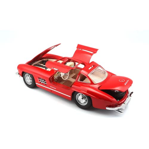 BBURAGO Mercedes 300SL 1/18 Scale Diecast Model - Wild Willy