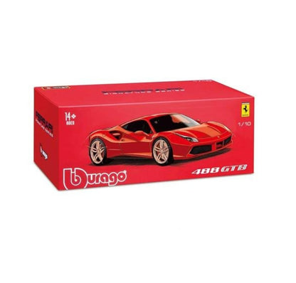 BBURAGO Signature 488 GTB 1:18 Scale Die-Cast Model Car - Wild Willy