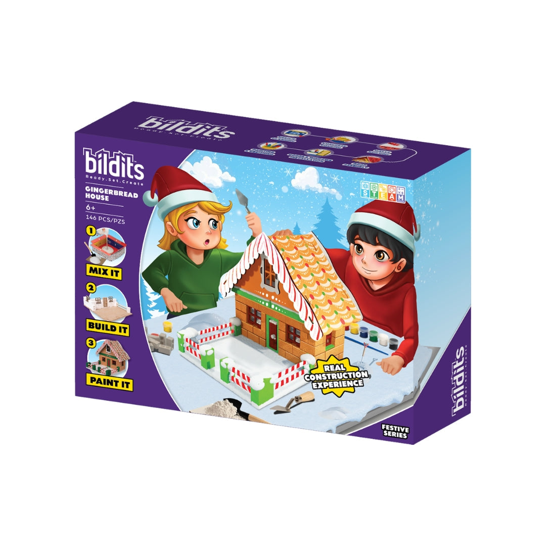 BILDITS GINGERBREAD HOUSE (146 Pcs)