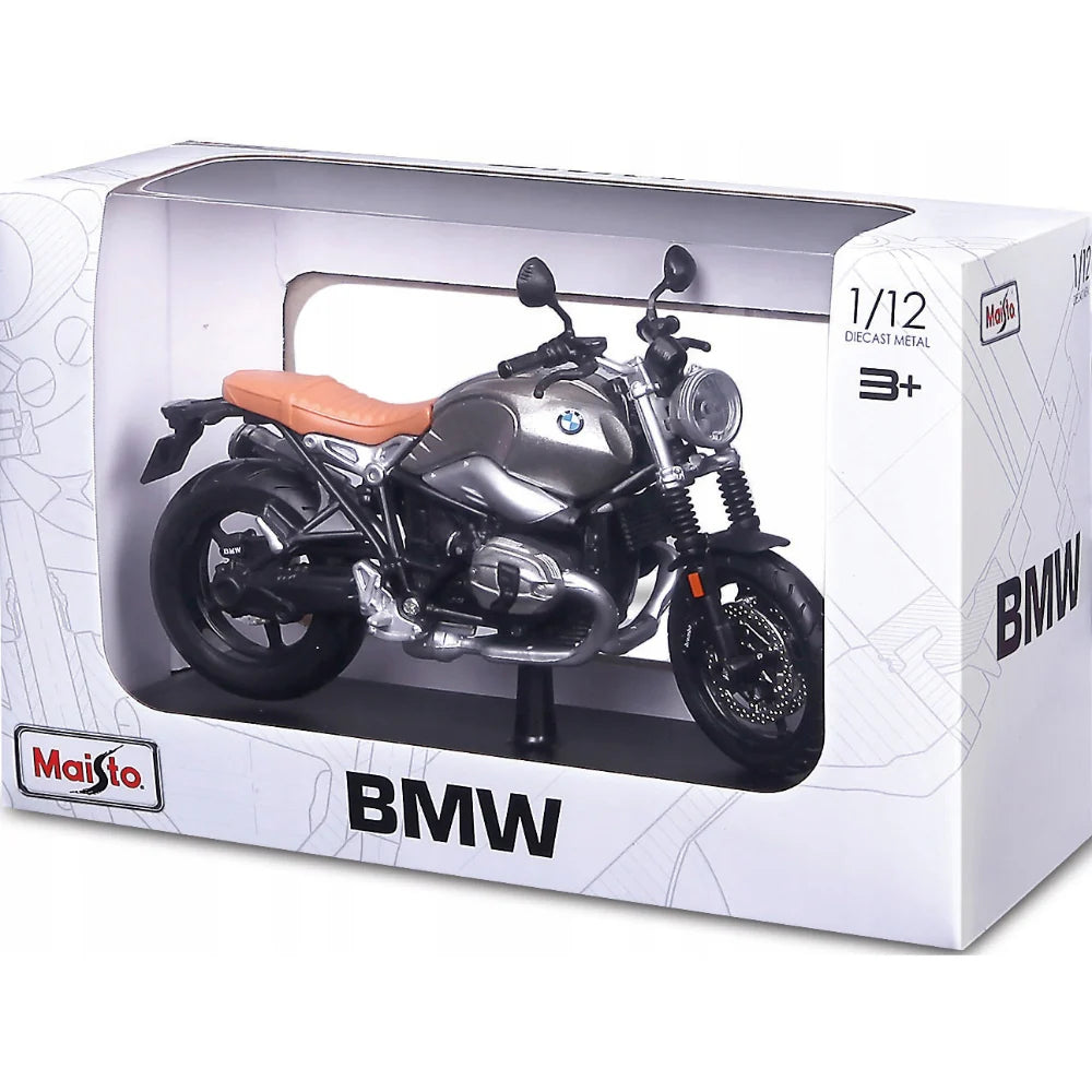 Maisto BMW R NINET SCRAMBLER Motorcycle Model Die-Cast 1:12 - Wild Willy