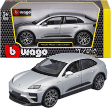 BBURAGO Porsche Macan Electric Turbo 1:24 Diecast Model Car - Wild Willy
