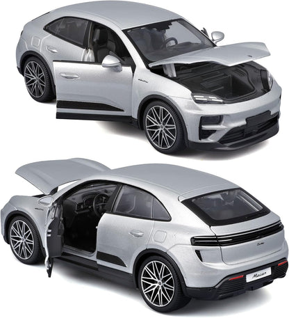 BBURAGO Porsche Macan Electric Turbo 1:24 Diecast Model Car - Wild Willy