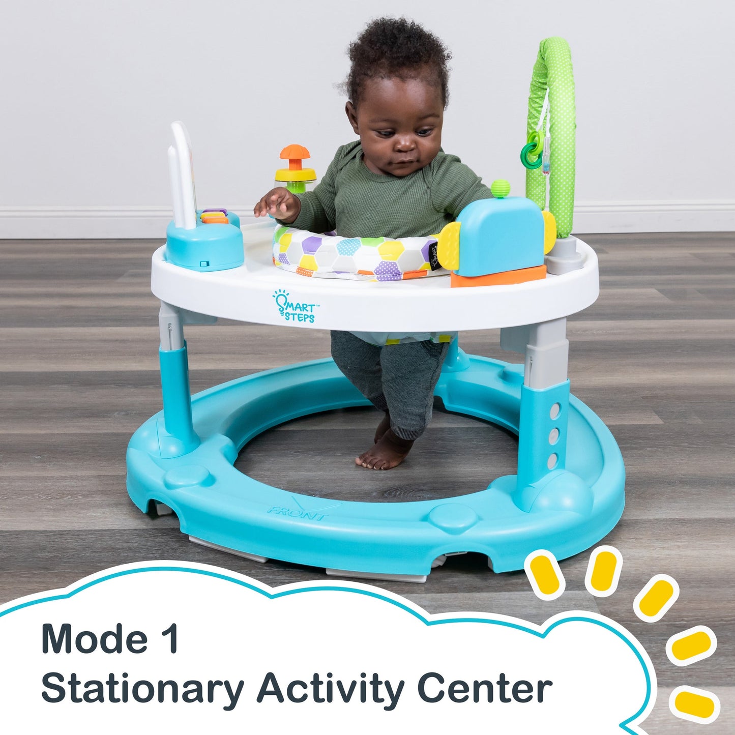 Smart Steps Bounce N Dance 4-in-1 Activity Center Walker - Harmony Fun