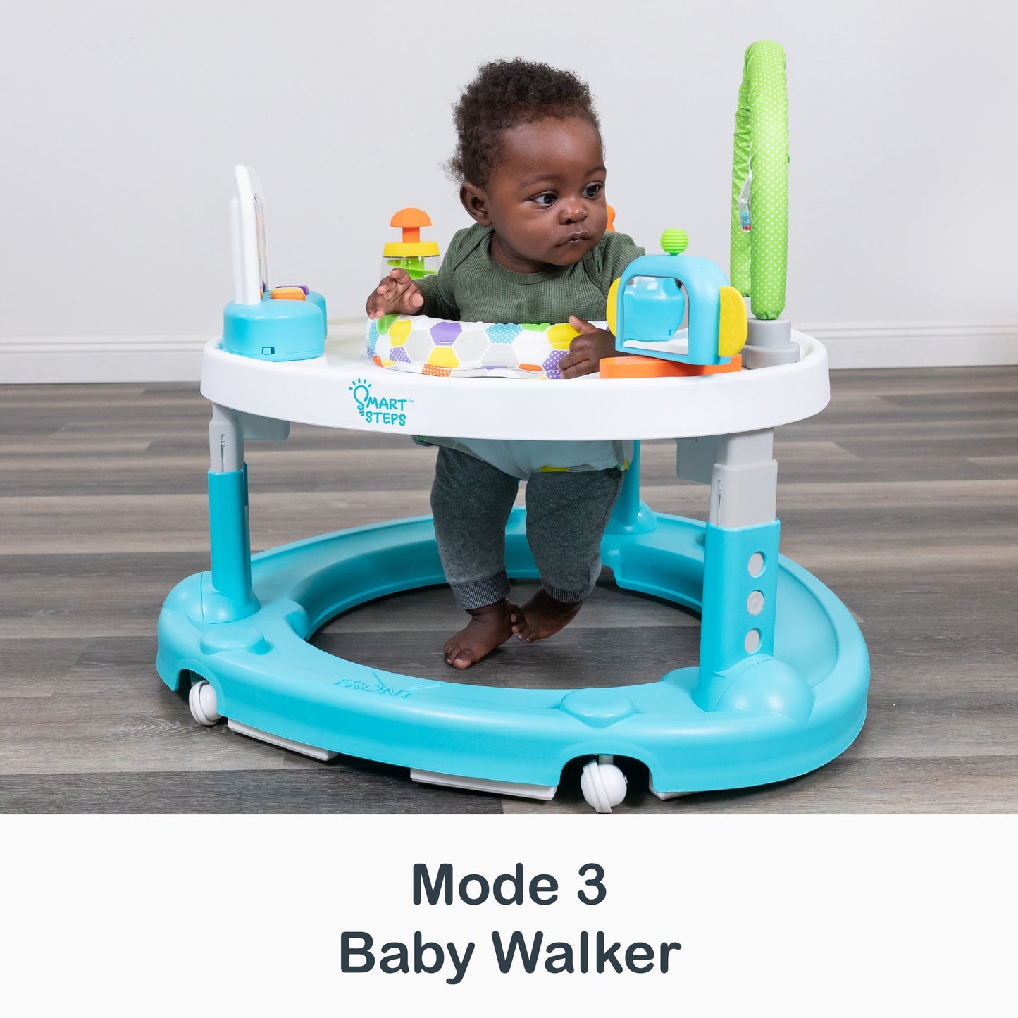Smart Steps Bounce N Dance 4-in-1 Activity Center Walker - Harmony Fun