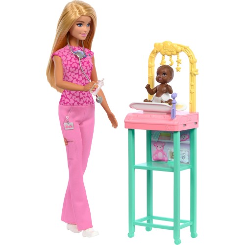 Barbie Baby Doctor Doll Playset