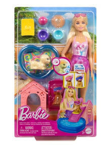 Barbie & Dog House Color Change Playset - Wild Willy