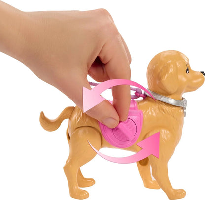 Barbie Family & Friends Dog Walk JJB46