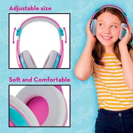 Lisciani Barbie Fashion Bluetooth Headphones