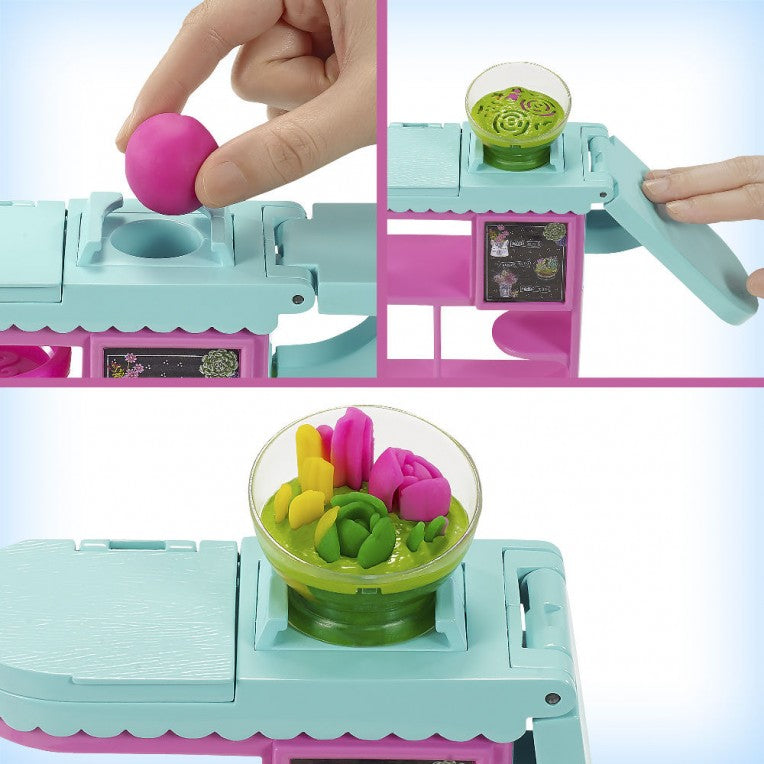 Barbie Flower Shop Playset with Dough