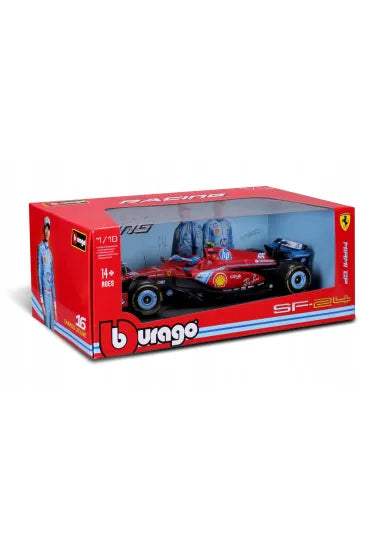 Bburago 1:18 FERRARI F1 SF-24 MIAMI #55 - 1:18