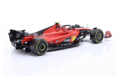 Bburago F1 Ferrari SF-23 #55 Carlos Sainz Hard Case - 1:24