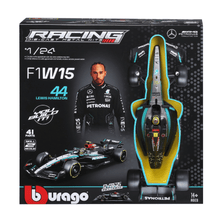 Bburago 1:24 Mercedes-AMG F1 W15 Model Kit - #44 Lewis Hamilton - Wild Willy