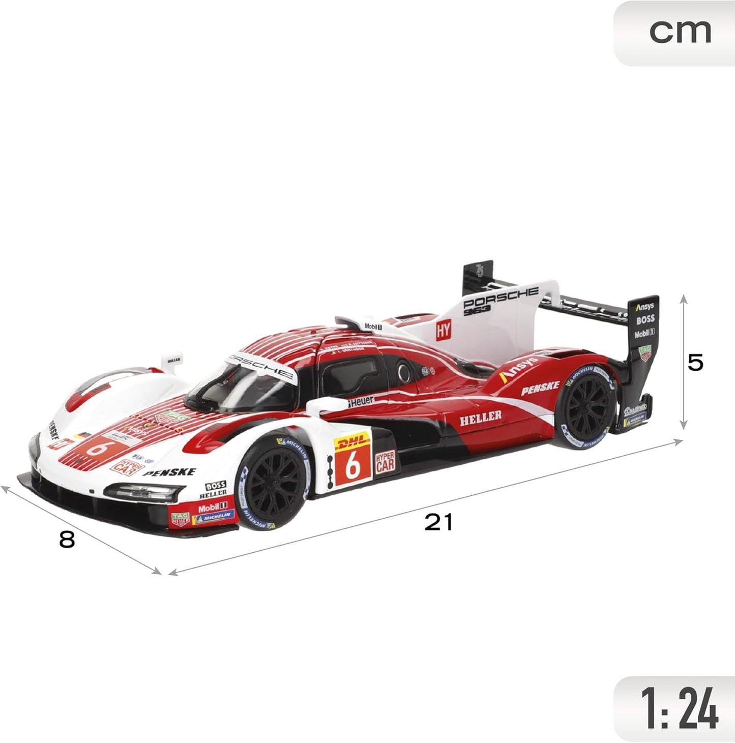 Bburago Porsche Penske 963 - 1:24