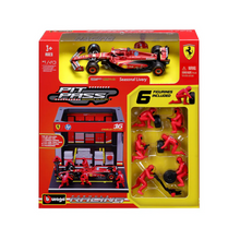 Bburago F1 Ferrari F1 Team SF-24 Pit Pass Charles Leclerc 1/43 Scale - Wild Willy