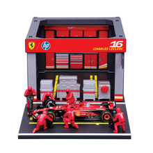 Bburago F1 Ferrari F1 Team SF-24 Pit Pass Charles Leclerc 1/43 Scale - Wild Willy