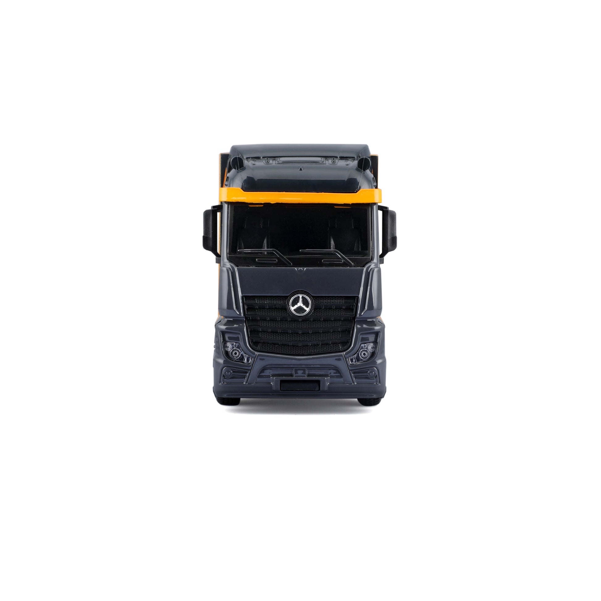 Bburago Mercedes Semi Truck with McLaren MCL38 #4 Lando Norris – 1:43 Diecast Model - Wild Willy