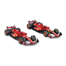 Bburago 2-Model Set SF-24 #16 Charles Leclerc / #55 Carlos Sainz F1 2024 1:43 Diecast - Wild Willy
