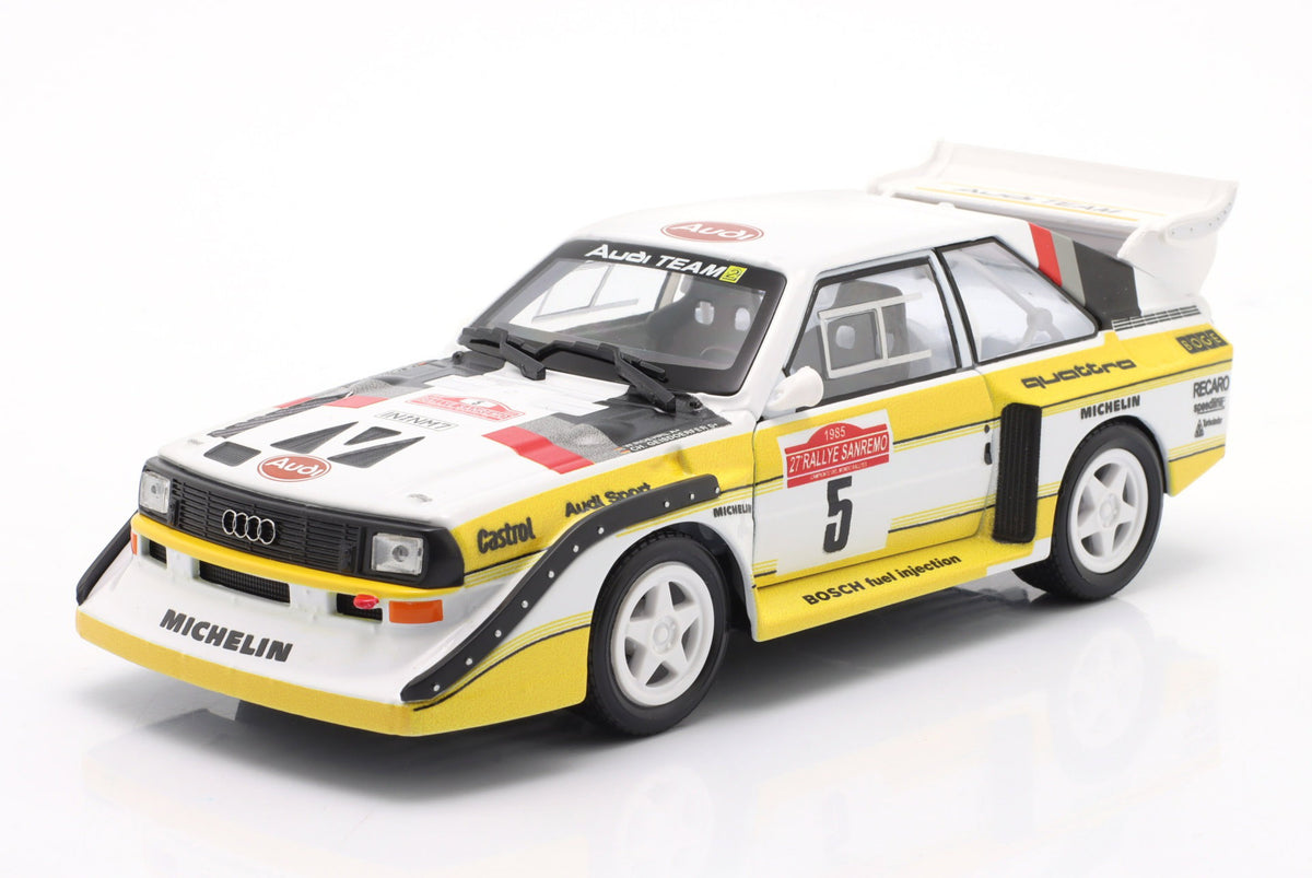 Bburago Audi Sport Quattro S1 E2 1985 1:24 Scale Model