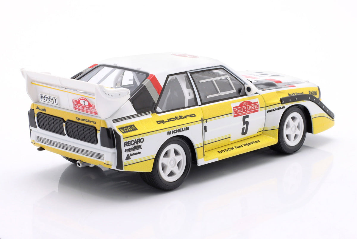 Bburago Audi Sport Quattro S1 E2 1985 1:24 Scale Model