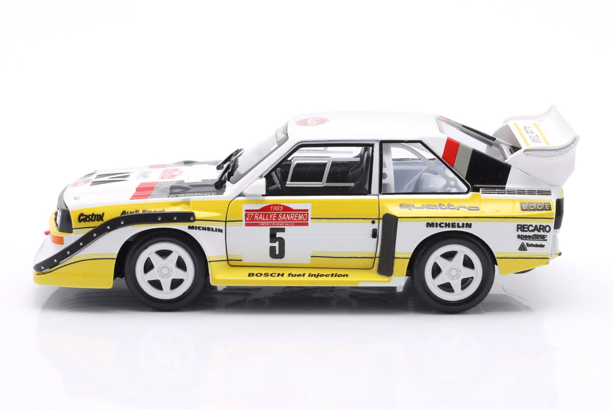 Bburago Audi Sport Quattro S1 E2 1985 1:24 Scale Model