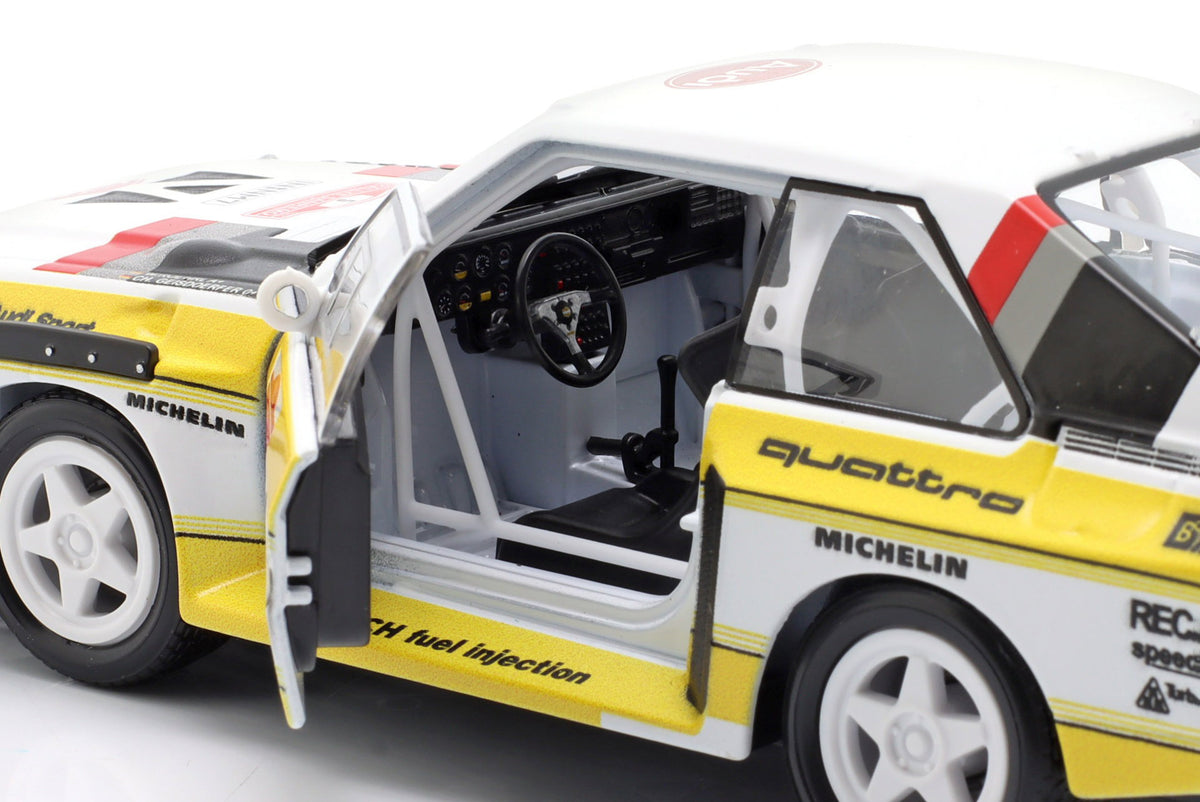 Bburago Audi Sport Quattro S1 E2 1985 1:24 Scale Model