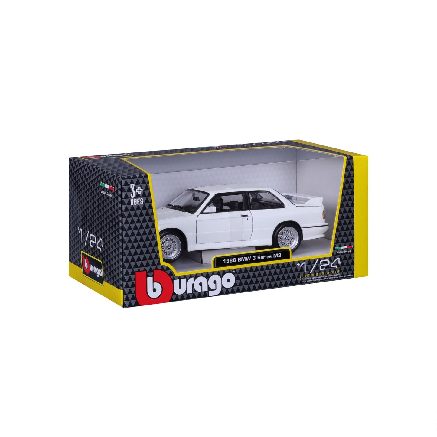 Bburago BMW M3 E30 1988 1:24 White