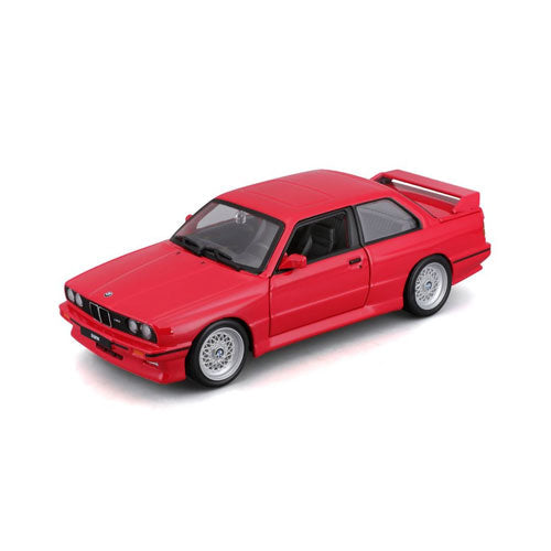 Bburago BMW M3 E30 1988 Red - 1:24