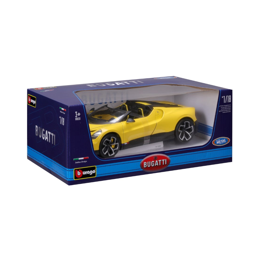 Bburago Bugatti Mistral Yellow - 1:18