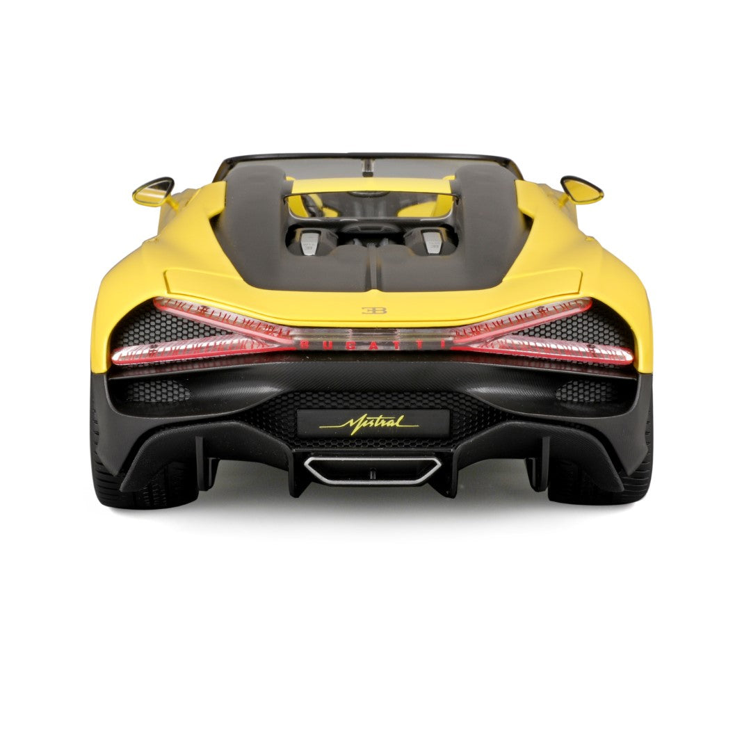 Bburago Bugatti Mistral Yellow - 1:18