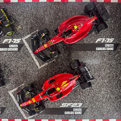 Bburago F1 Ferrari F1-75 & SF-23 Pack of 4 - 1:43