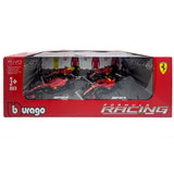 Bburago F1 Ferrari F1-75 & SF-23 Pack of 4 - 1:43