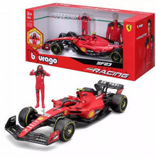 Bburago F1 Ferrari SF23 with Driver C.Sainz #55 - 1:24