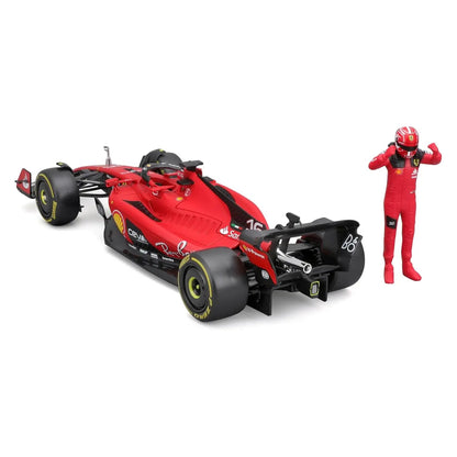 Bburago F1 Ferrari SF23 #16 with Driver- 1:24
