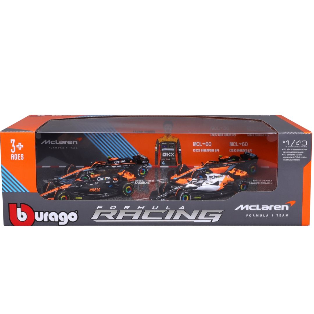 Bburago F1 McLaren 4-Pack