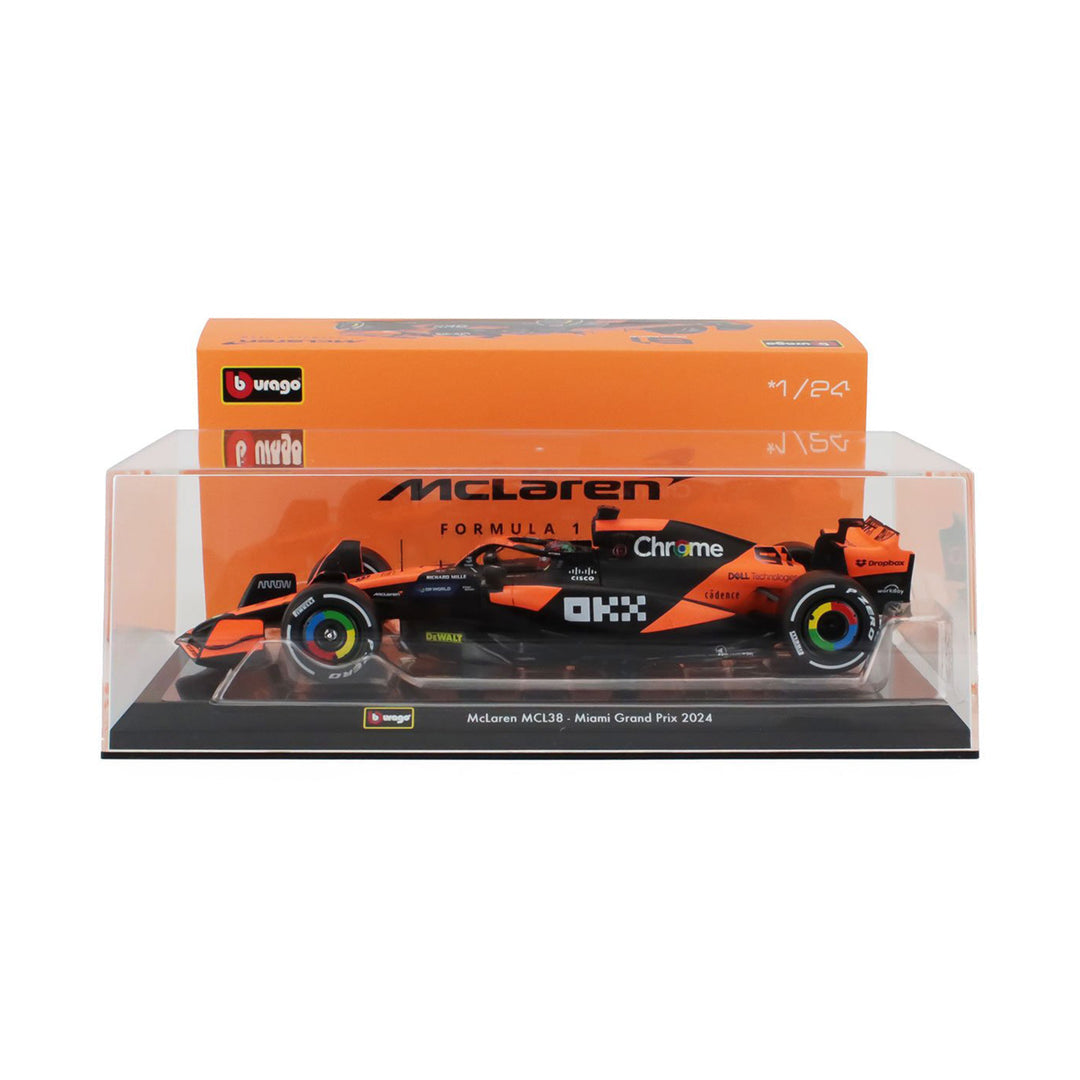 Bburago F1 McLaren MCL38 #81 Piastri -1:24
