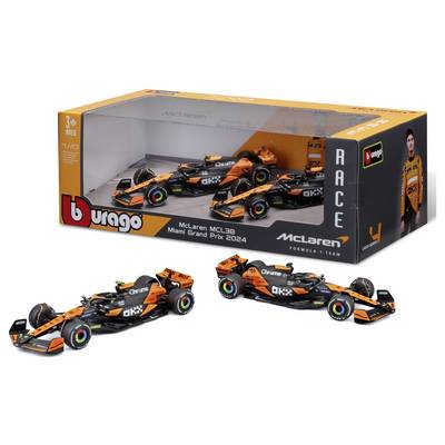 Bburago F1 McLaren MCL39 2025 2-Pack 1:43 Diecast Model - Wild Willy