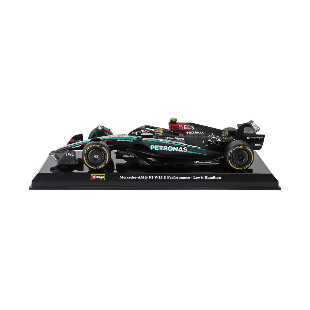 Bburago F1 Mercedes AMG #44 Hamilton W15 - 1:24 Diecast Model Car - Wild Willy
