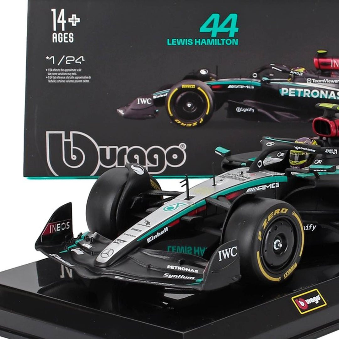 Bburago F1 Mercedes AMG #44 Hamilton W15 - 1:24 Diecast Model Car - Wild Willy