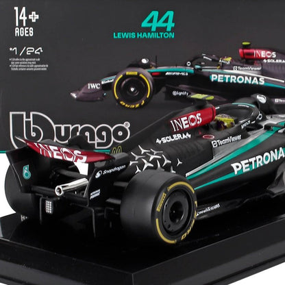 Bburago F1 Mercedes AMG #44 Hamilton W15 - 1:24 Diecast Model Car - Wild Willy