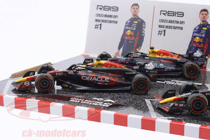 Bburago F1 Red Bull 1:43 Max Verstappen 4-Pack - Wild Willy