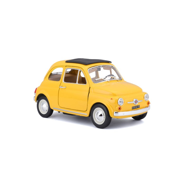 Bburago FIAT 500F1965 Yellow - 1:24