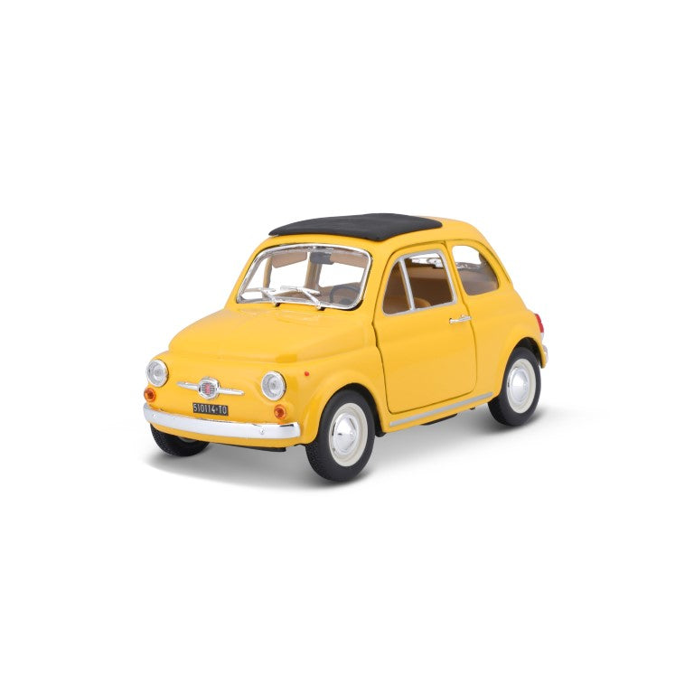 Bburago FIAT 500F1965 Yellow - 1:24