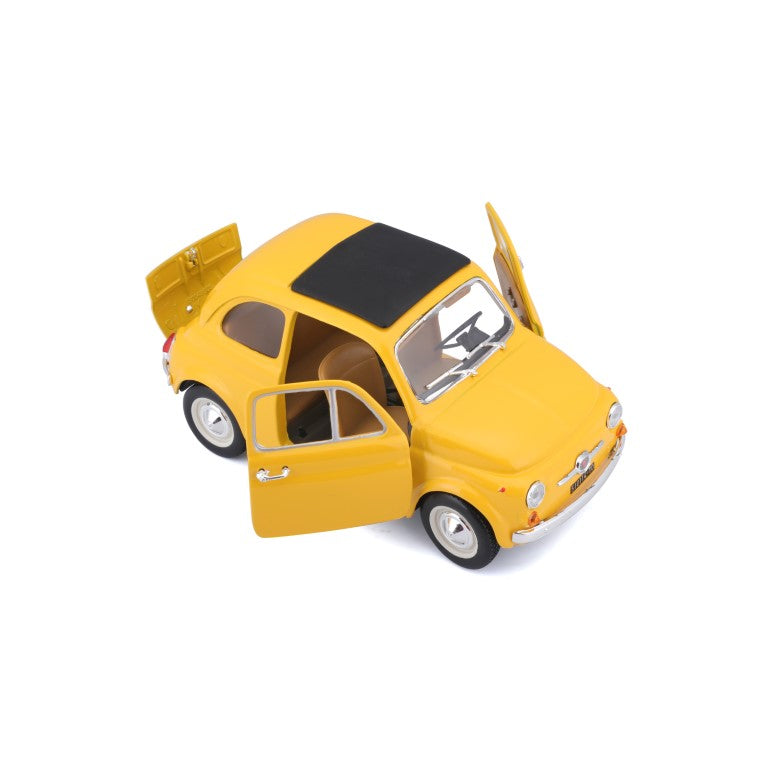 Bburago FIAT 500F1965 Yellow - 1:24