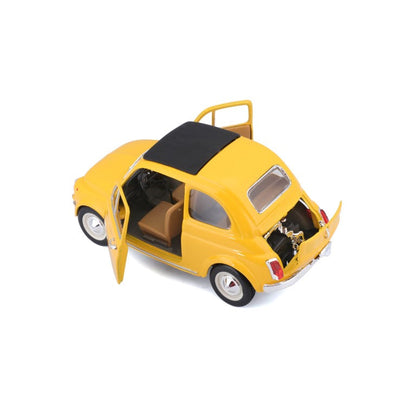 Bburago FIAT 500F1965 Yellow - 1:24