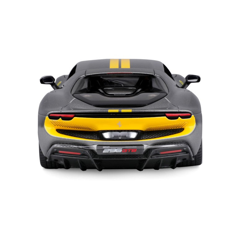 Bburago Ferrari 296 GTB Assetto Fiorano Gray - 1:18