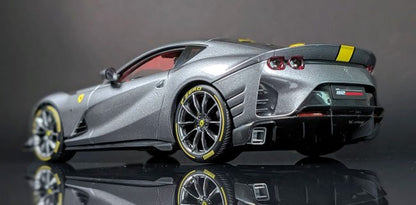 Bburago Ferrari 812 Competizione Gray 1:18