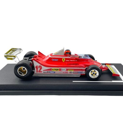 Bburago Ferrari Formula 312 T4 G. Villeneuve #12 Winner South Africa