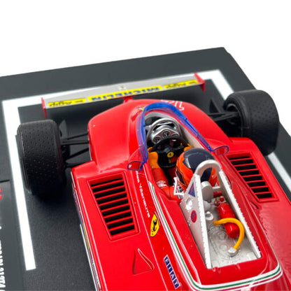 Bburago Ferrari Formula 312 T4 G. Villeneuve #12 Winner South Africa